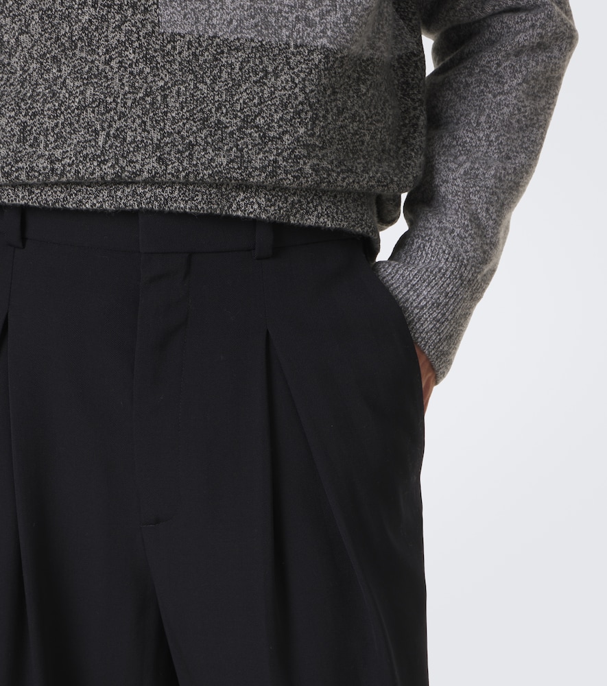 Losange Pleated Virgin Wool
