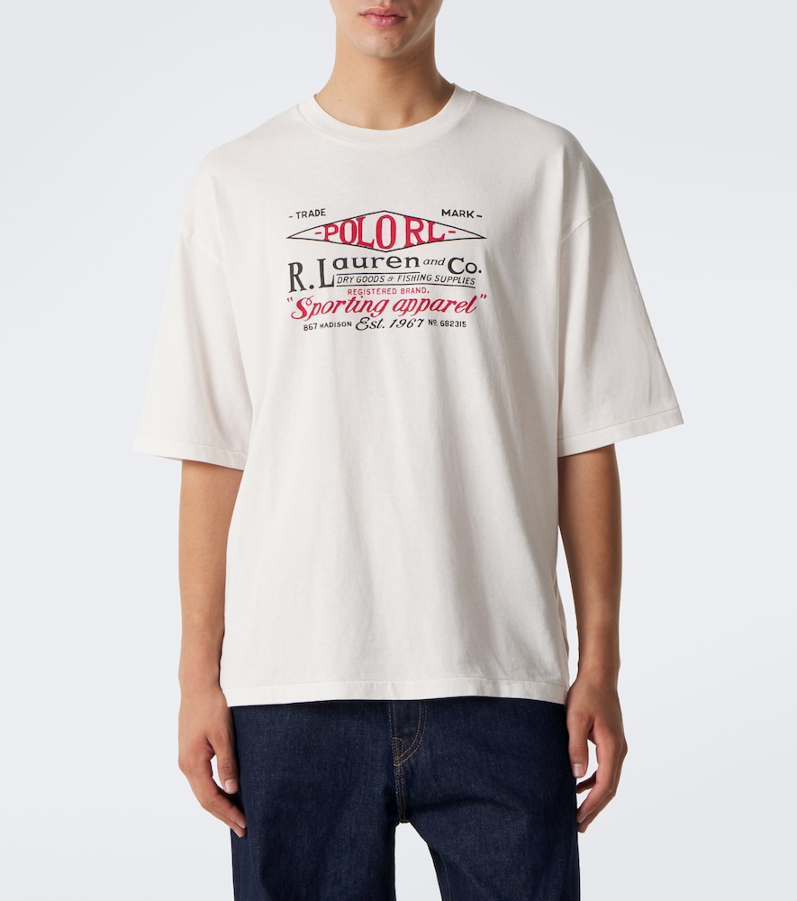 Polo Ralph Lauren Printed Cotton Jersey T-Shirt