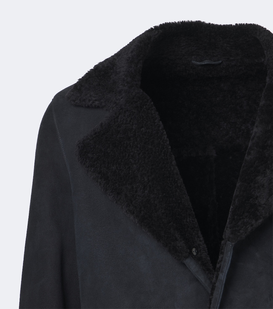 Bohdan Shearling-Lined Coat
