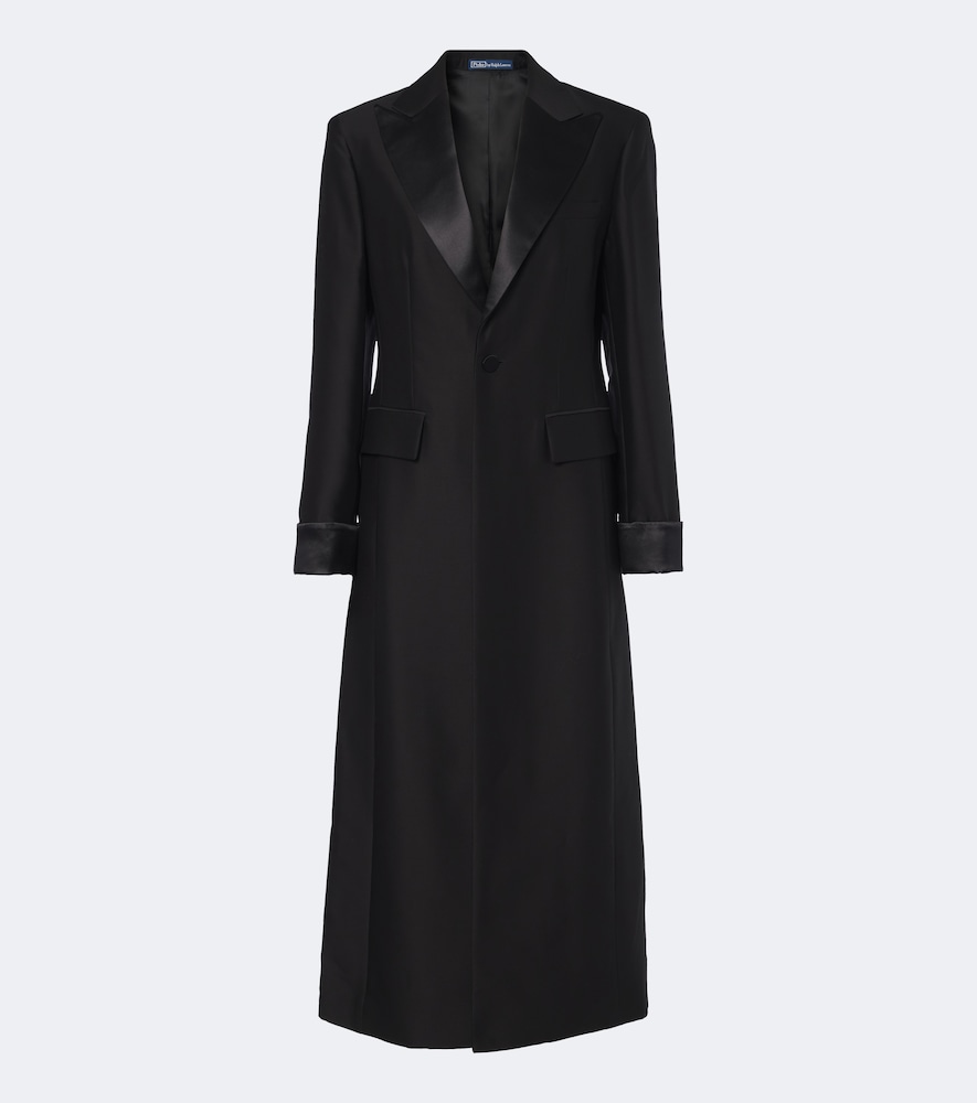 Polo Ralph Lauren Wool And Silk Crêpe Coat