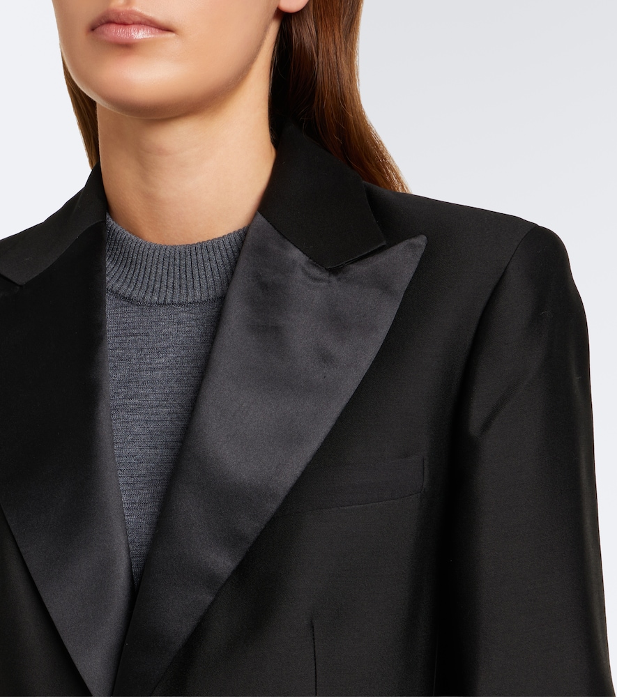 Polo Ralph Lauren Wool And Silk Crêpe Coat
