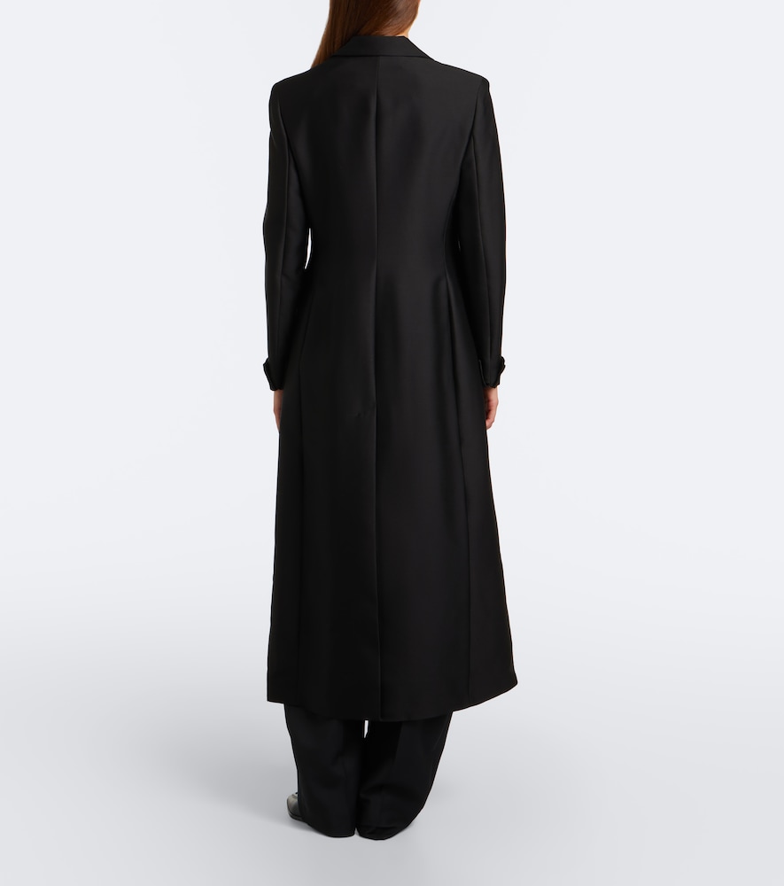 Polo Ralph Lauren Wool And Silk Crêpe Coat