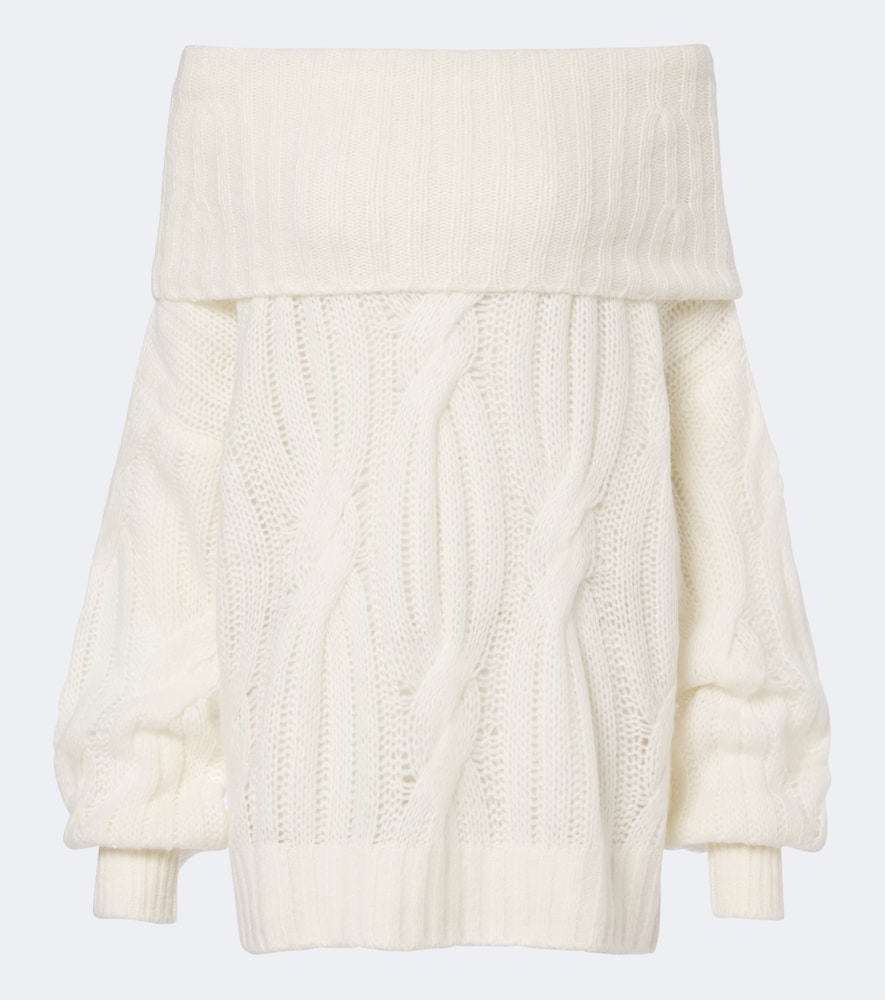 Lisa Yang Chaqueline Cashmere And Silk Sweater In White