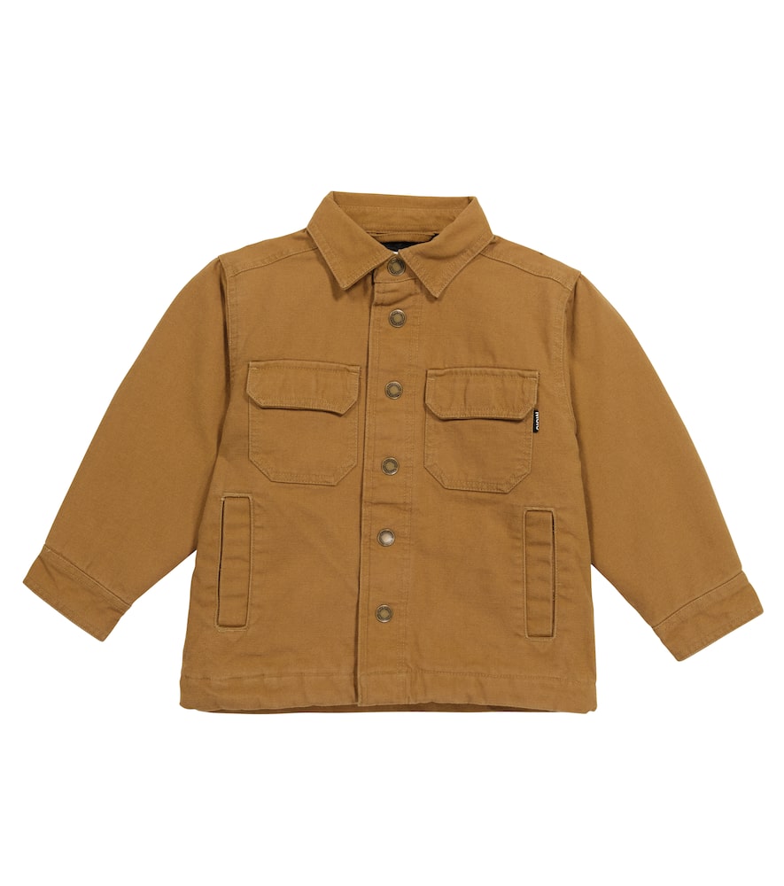 Molo Henley cotton shirt jacket