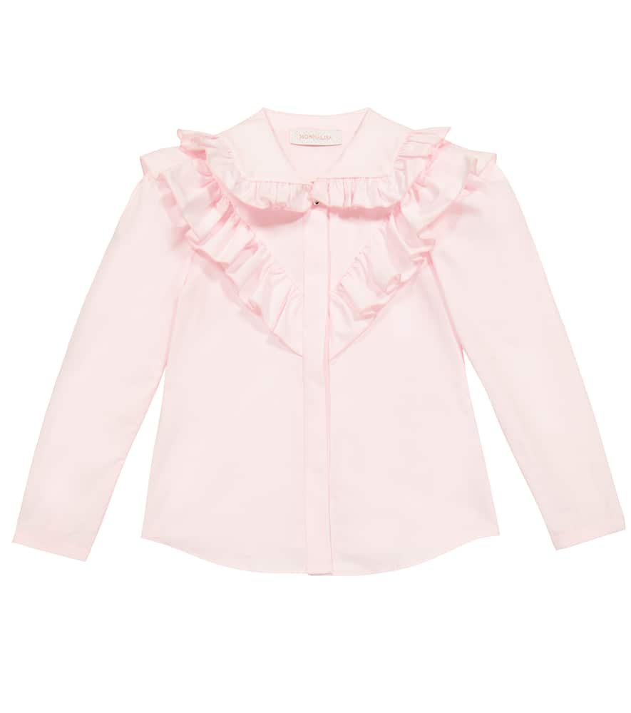 Monnalisa Cotton poplin shirt