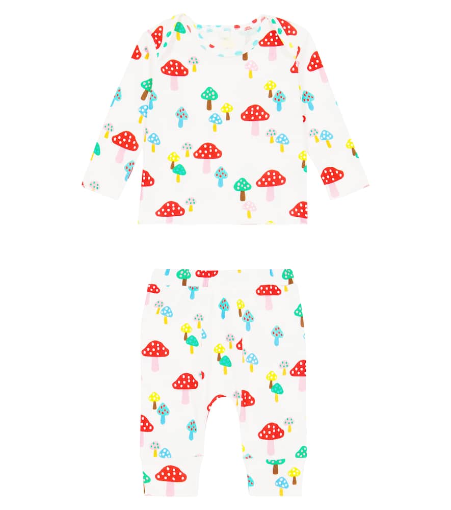 Stella McCartney Kids Baby cotton top and pants set