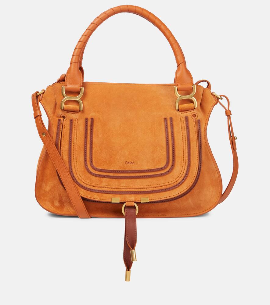 Chloé Marcie Medium suede tote