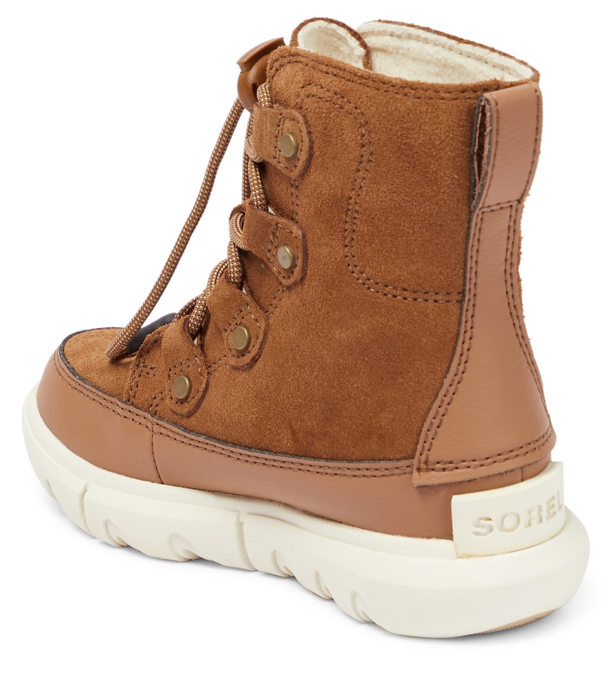  Sorel Kids Sorel Kids Explorer Suede Ankle Boots 