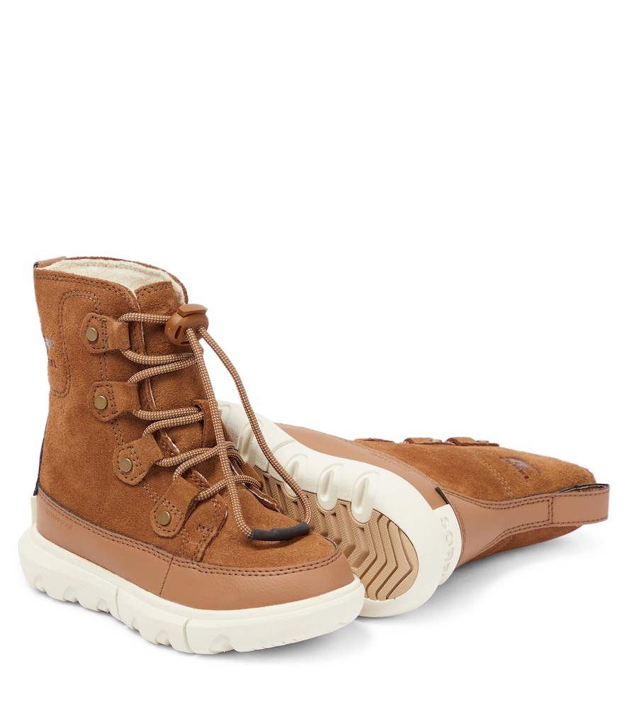  Sorel Kids Sorel Kids Explorer Suede Ankle Boots 