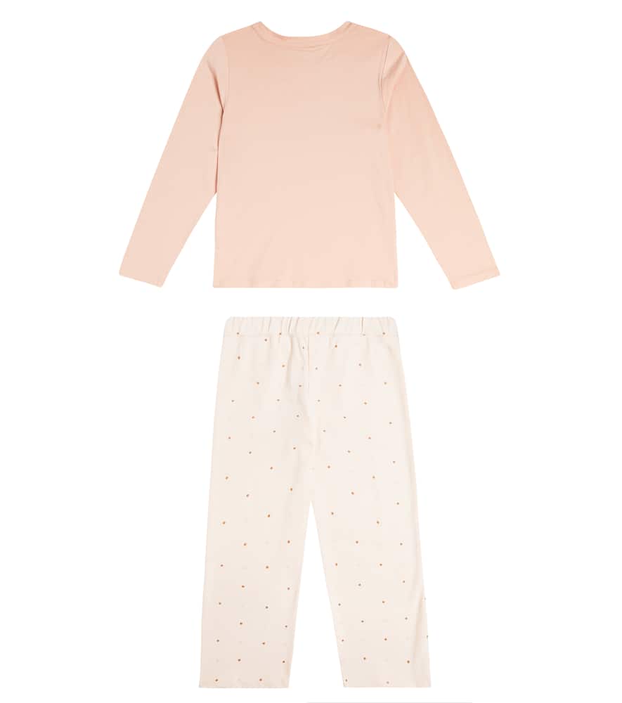 Chloé Cotton Pajamas In Pink