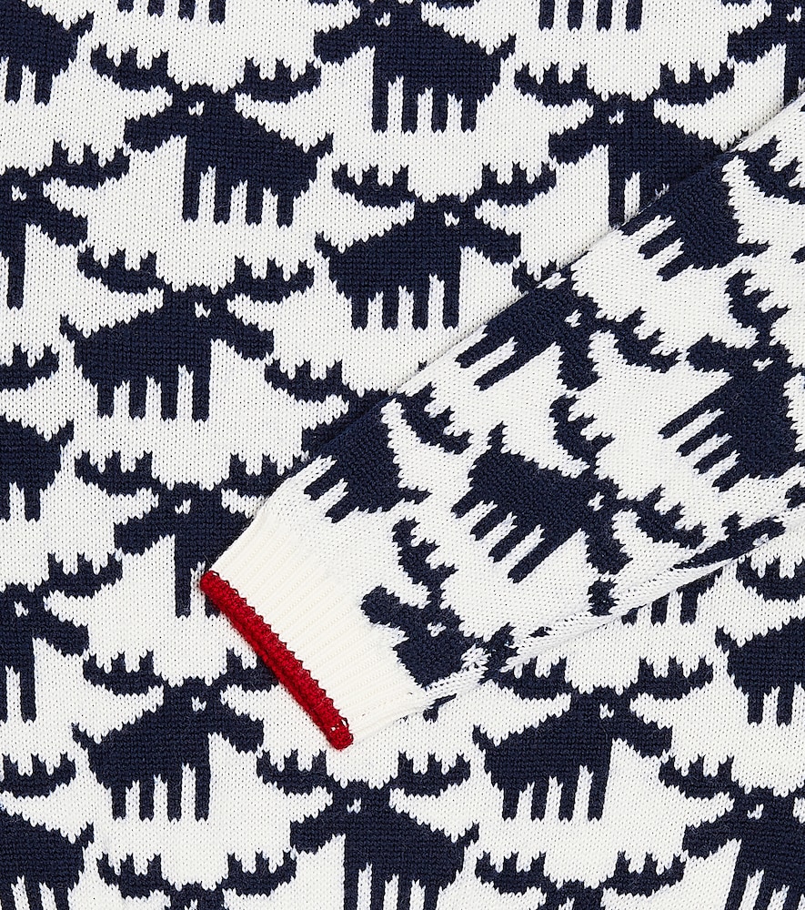  Bonpoint Bonpoint Intarsia Wool Sweater 