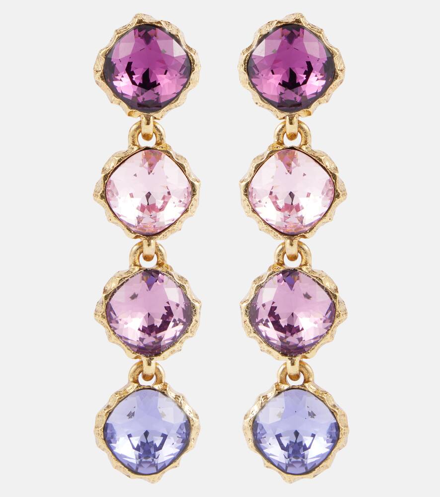 Classic Crystal Strand earrings