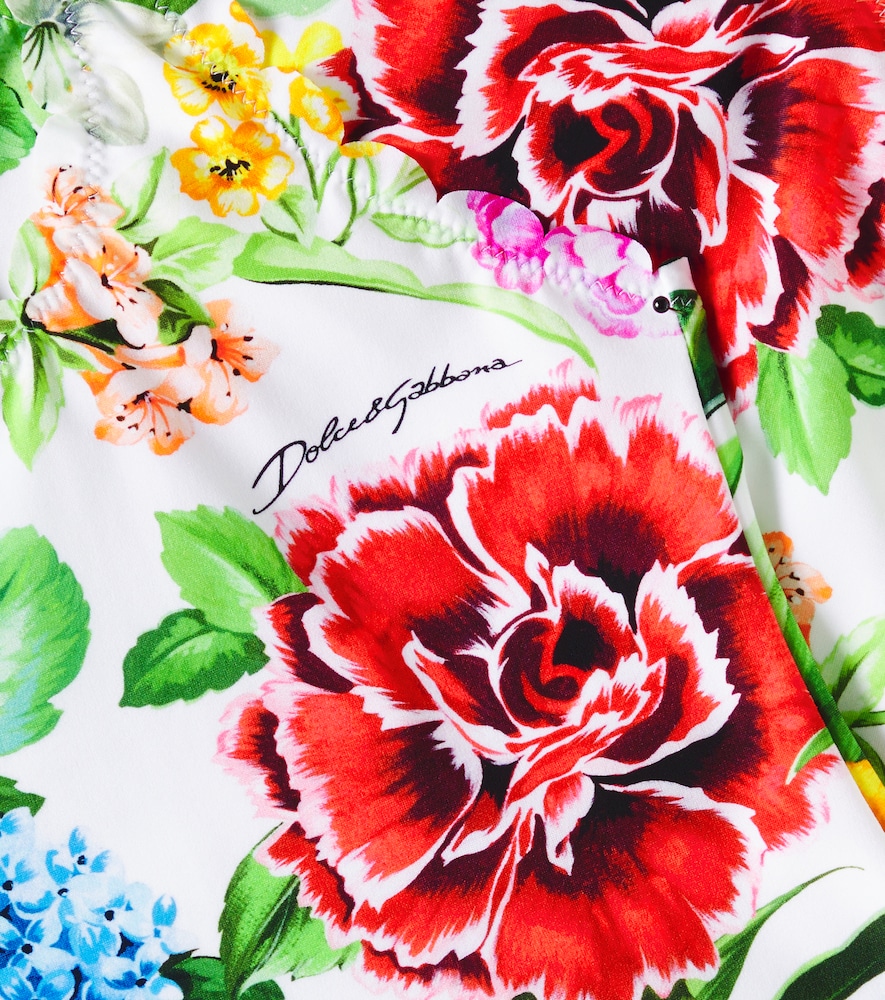  Dolce&gabbana Kids Dolce&gabbana Kids Floral Swimsuit 