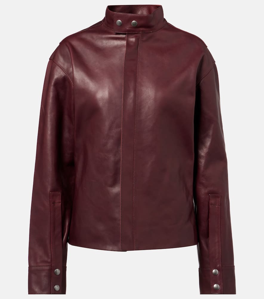 Leather jacket