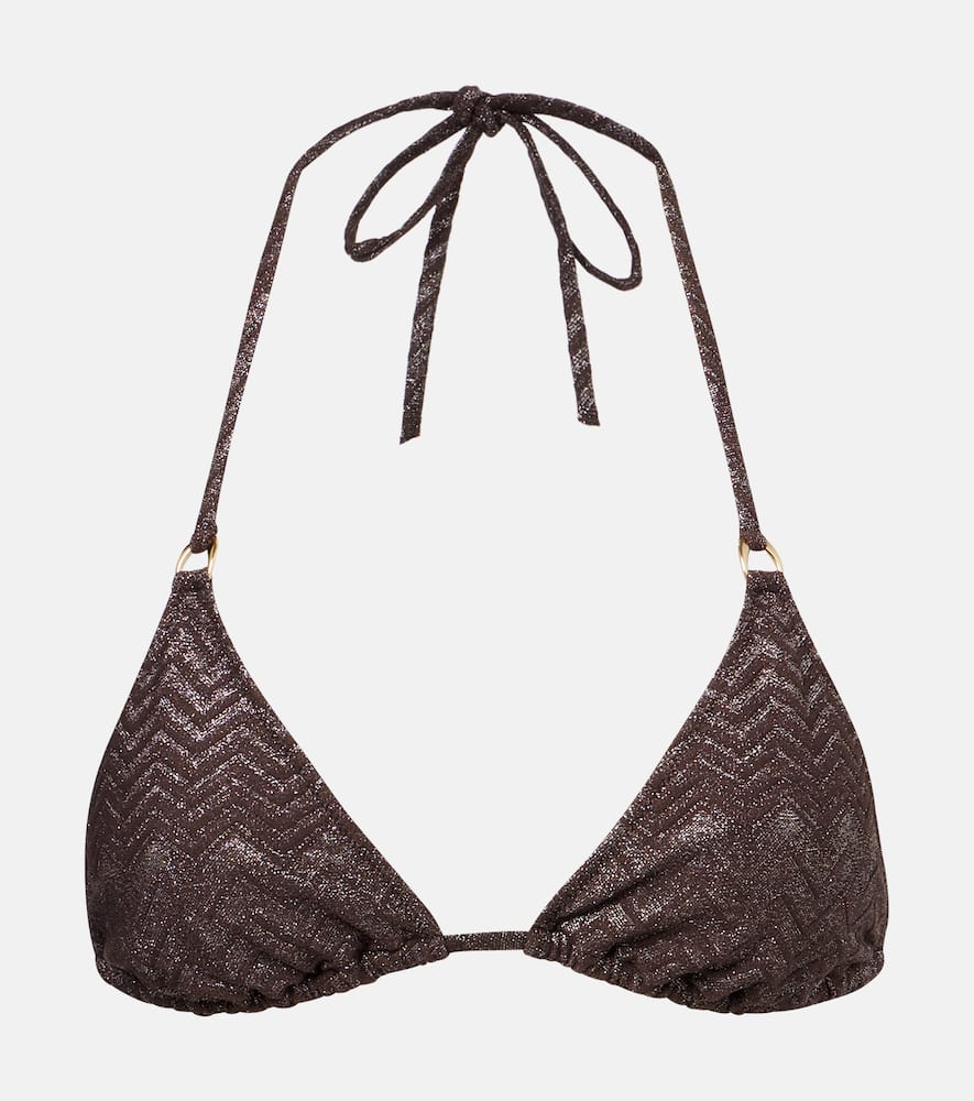 Melissa Odabash Key West Bikini Top In Brown