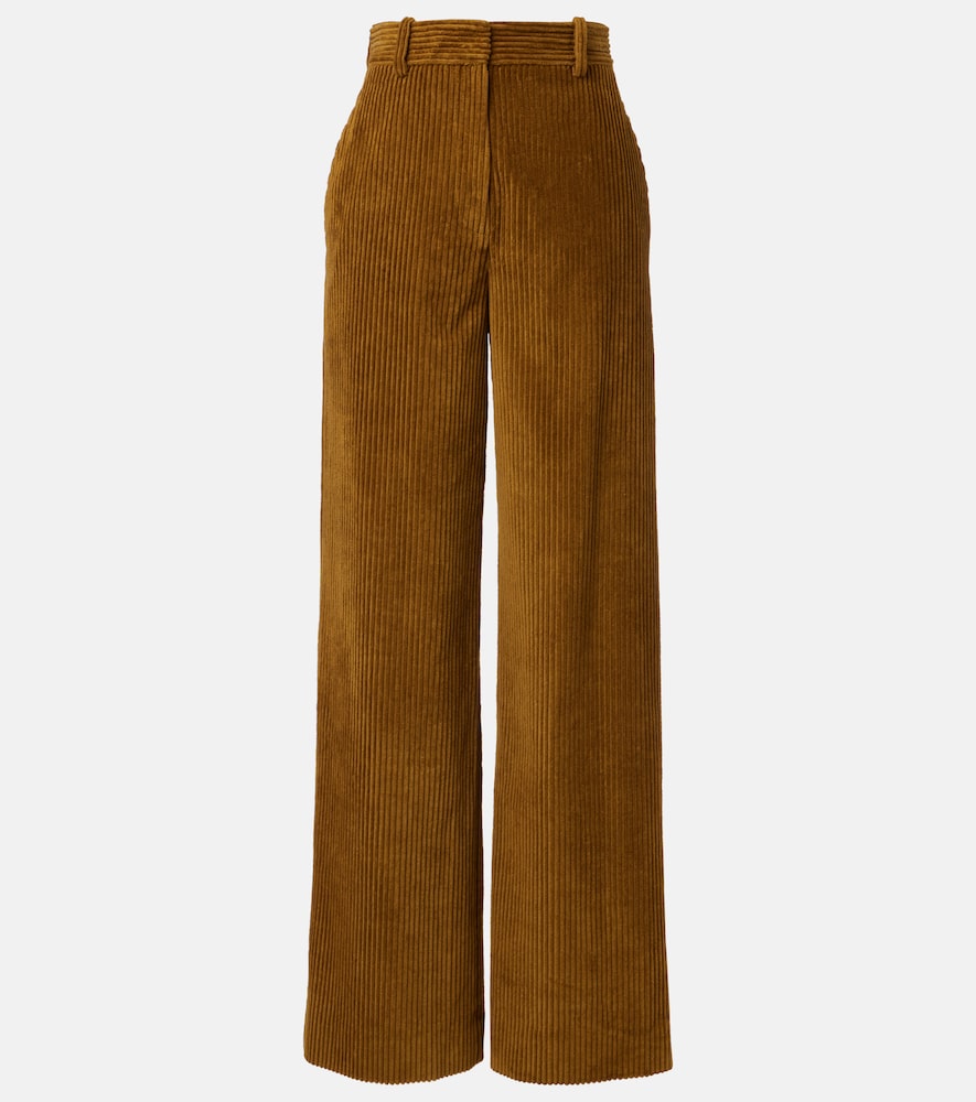 Proenza Schouler Cotton Corduroy Wide Leg Pants