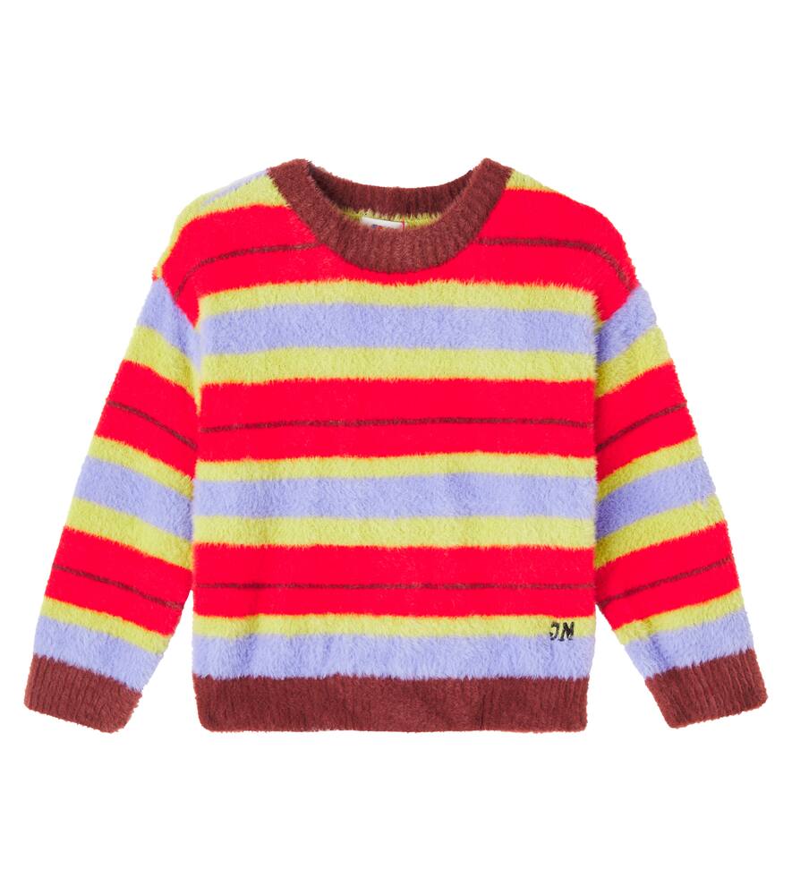 Jellymallow Striped Sweater In Red