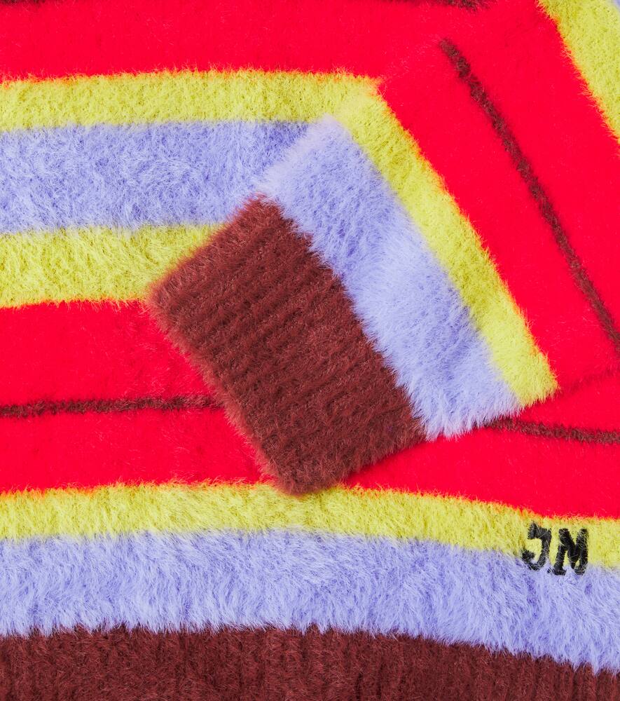 Jellymallow Striped Sweater In Red
