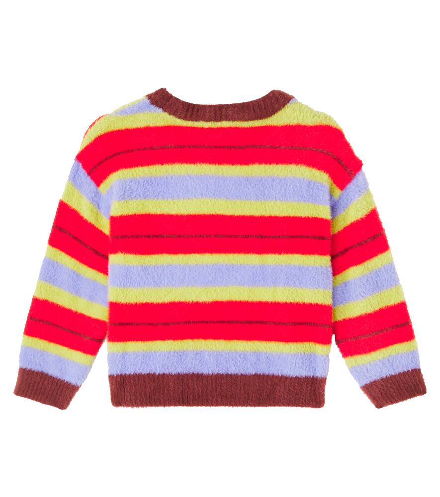 Jellymallow Striped Sweater In Red