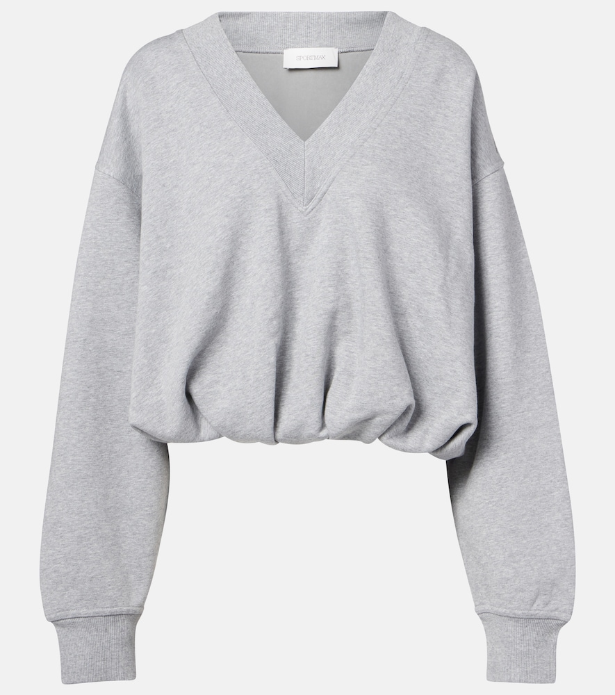 Sportmax Sweat-shirt Colleg en coton mlang 240 €