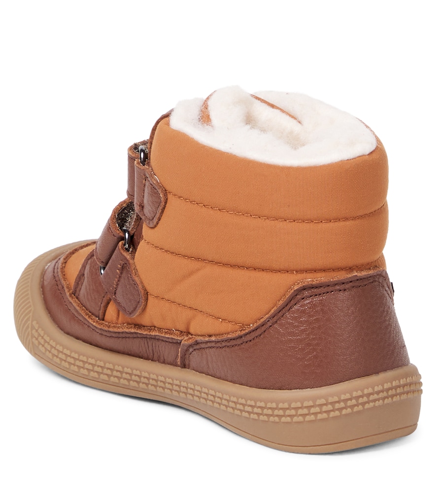  Wheat Wheat Stiefel Tex Mit Leder 