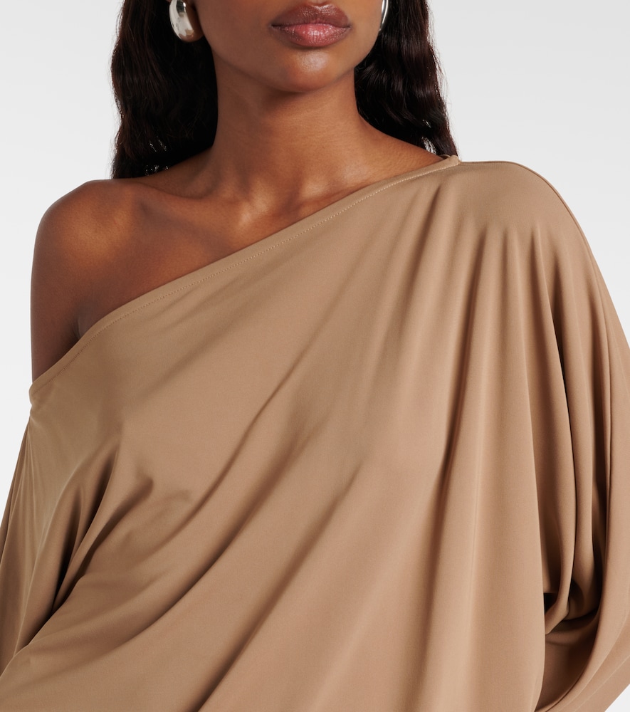  Aya Muse Aya Muse Cely Asymmetric Draped Minidress 