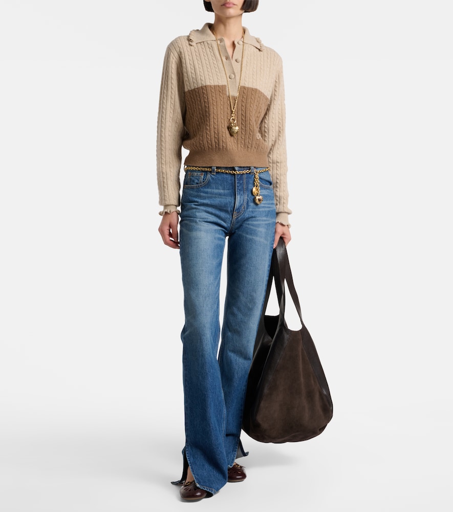 Chloé Misty Cutout Ballet Flats