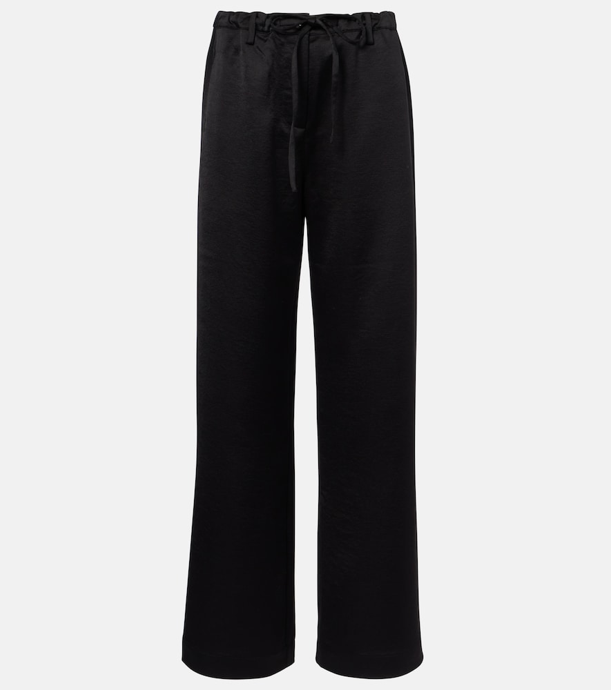 Proenza Schouler White Label Magnus crêpe wide-leg pants