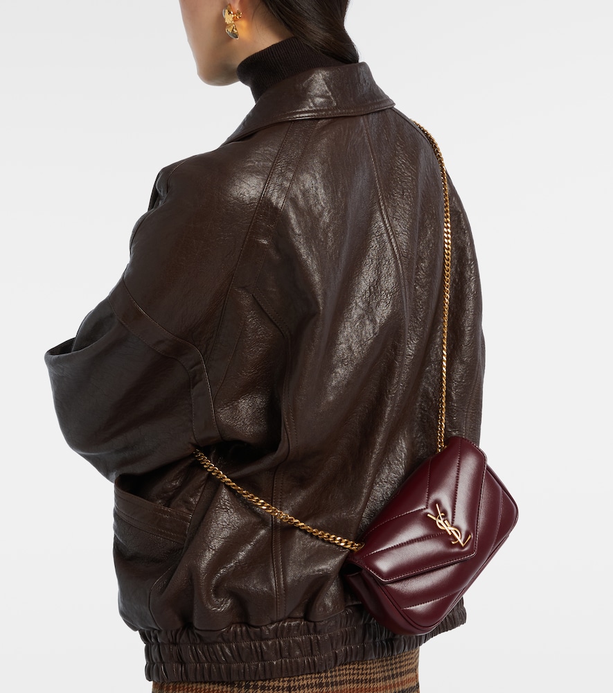 Saint Laurent Loulou Mini leather crossbody bag