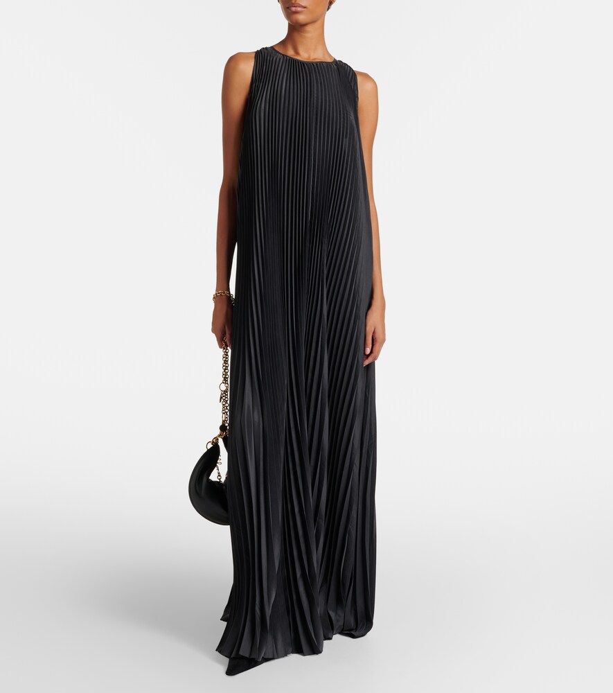 Joseph Chenes pleated halterneck maxi dress