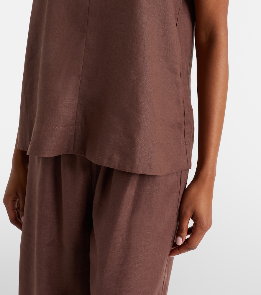  Asceno Asceno Linen Top 