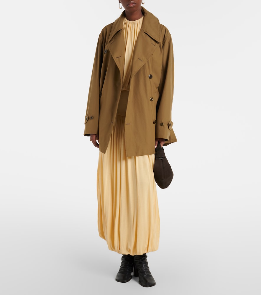  Lemaire Lemaire Oversized Cotton Cropped Trench Coat 