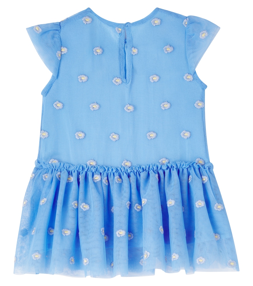  Stella Mccartney Kids Stella Mccartney Kids Baby Kleid Flower Aus Tüll 