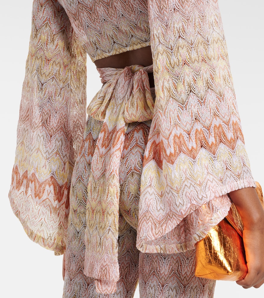  Missoni Missoni Lame Crop Top 