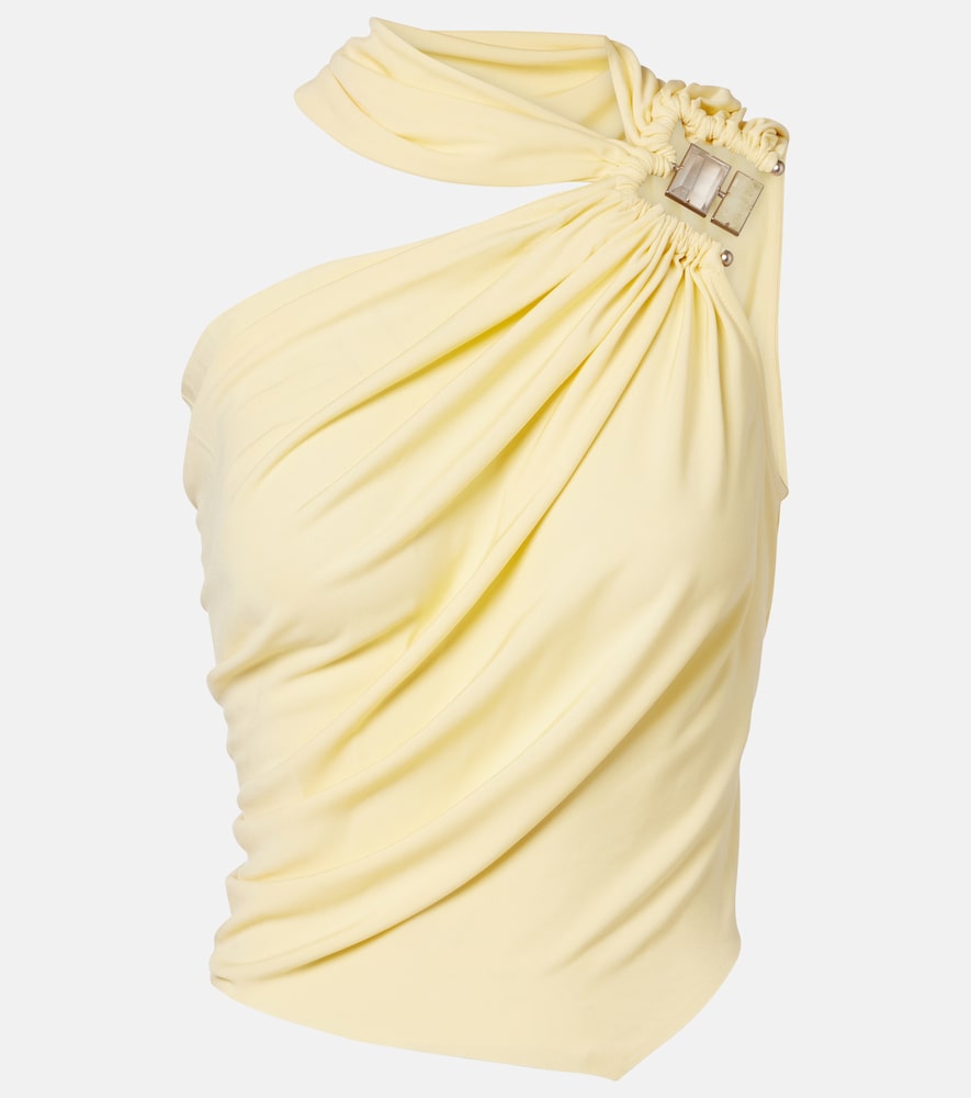 Christopher Esber Gathered jersey top