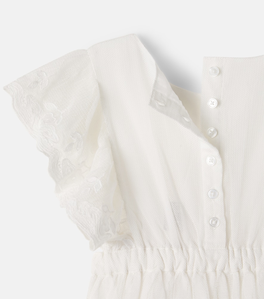  Bonton Bonton Kleid Noce Aus Einem Baumwollgemisch 