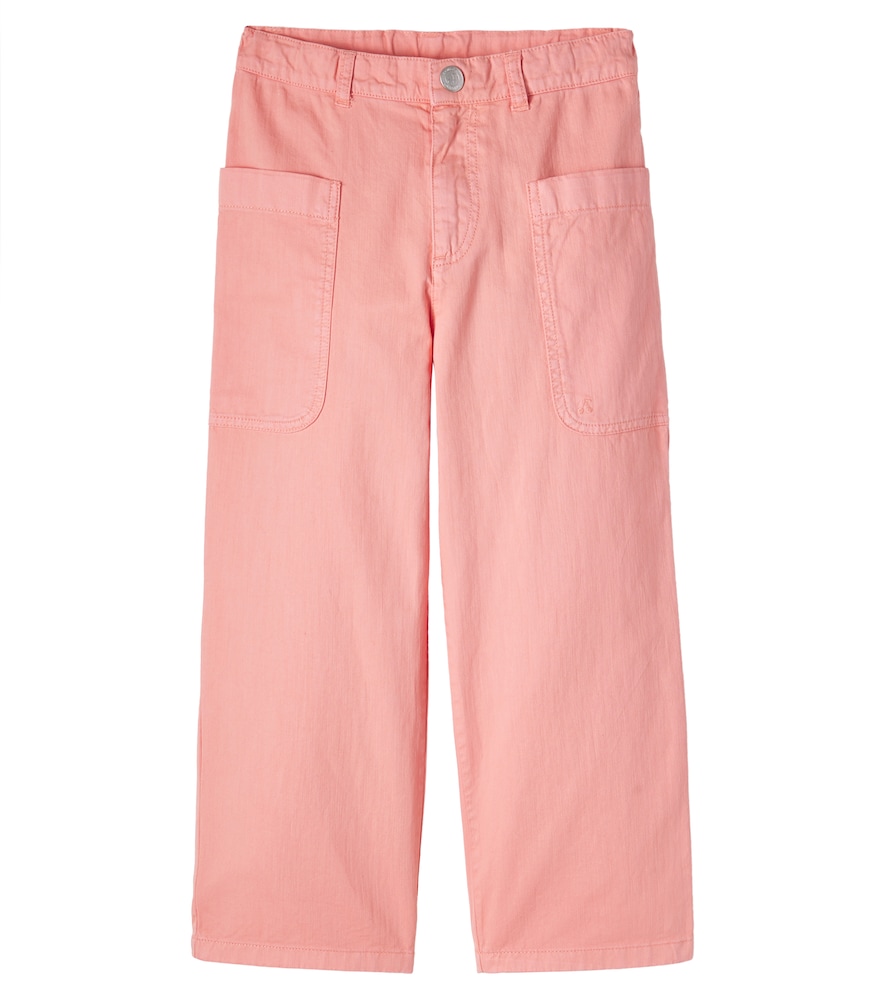 Bonpoint Pink Looping Cotton Pants Y Size 6 - Mytheresa