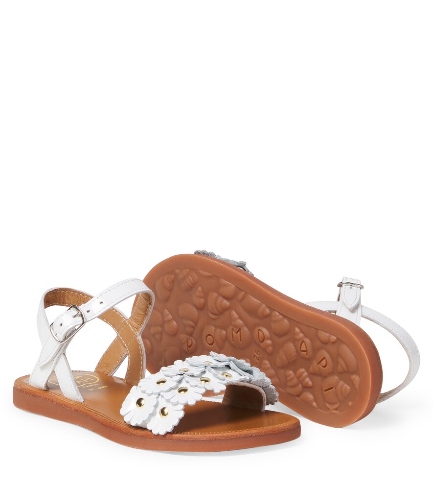  Pom D'api Pom D'api Sandalen Plagette Multi Flo Aus Leder 