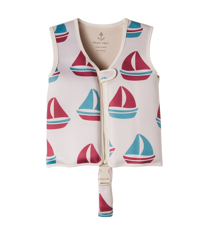 Konges Slojd Beige Ellis Printed Swim Vest Y 2/3 - Mytheresa