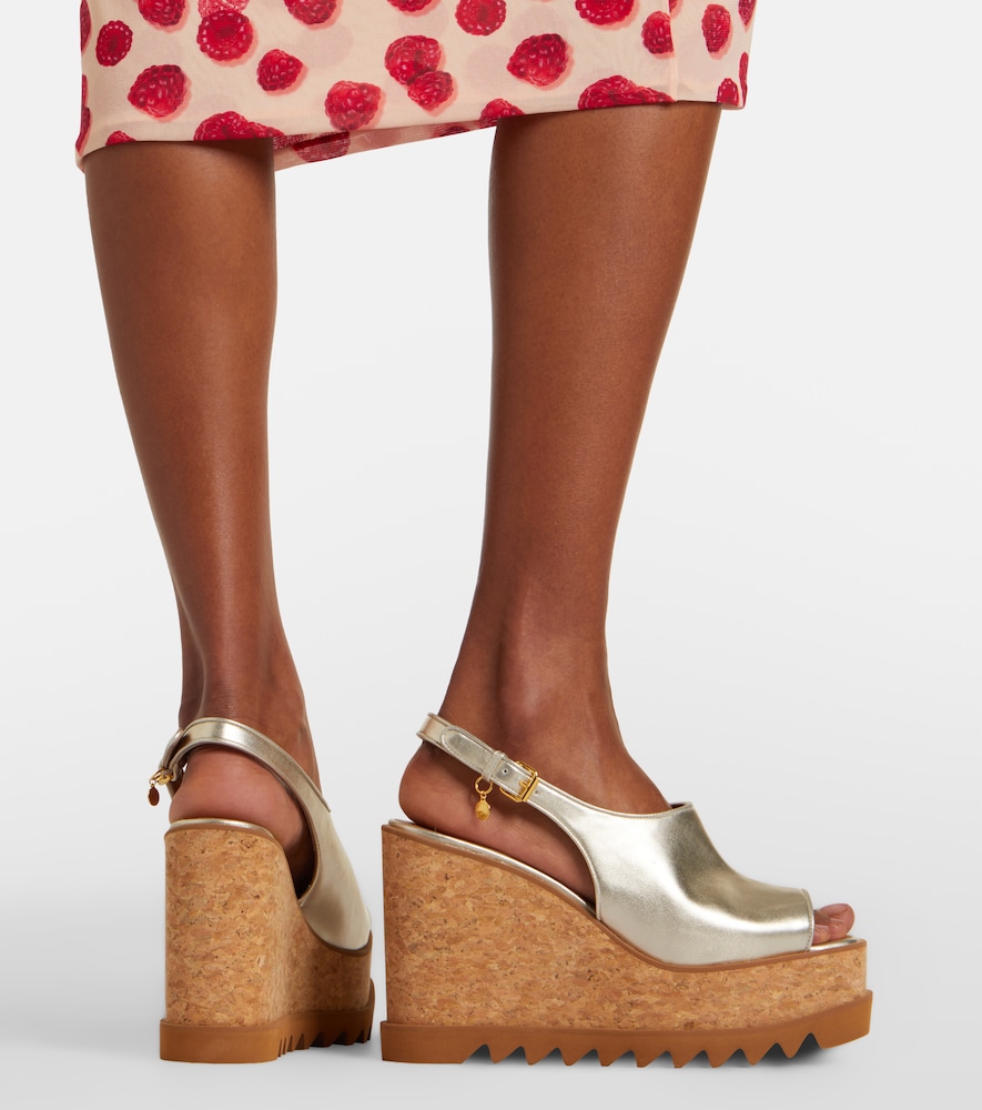 Stella McCartney Sneak-Elyse slingback sandals