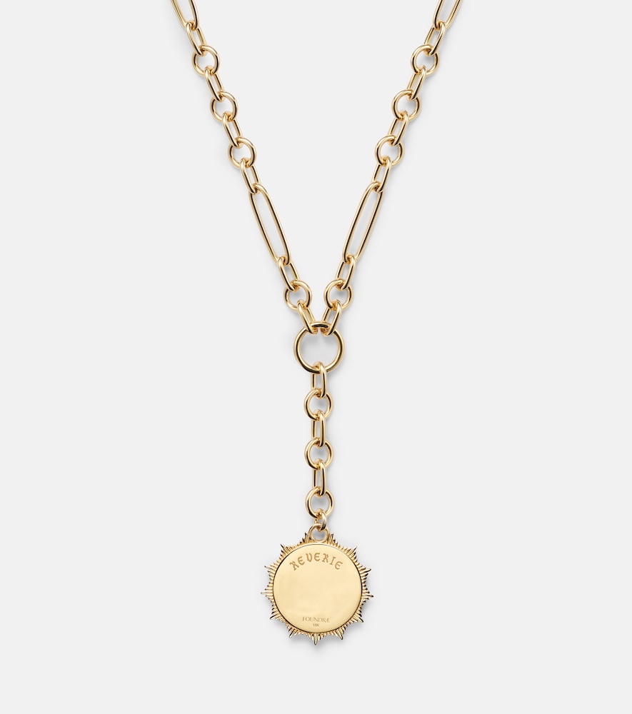  Foundrae Foundrae Halskette Reverie Small Aus 18kt Gelbgold Mit Diamanten 