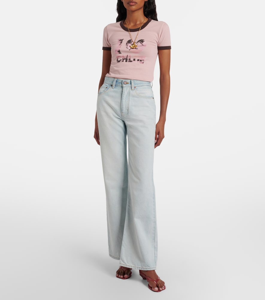  Chloe Chloe Printed Cotton T-shirt 