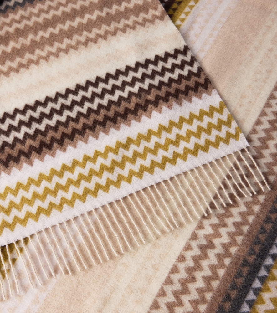  Missoni Missoni Humbert Zigzag Wool-blend Throw 