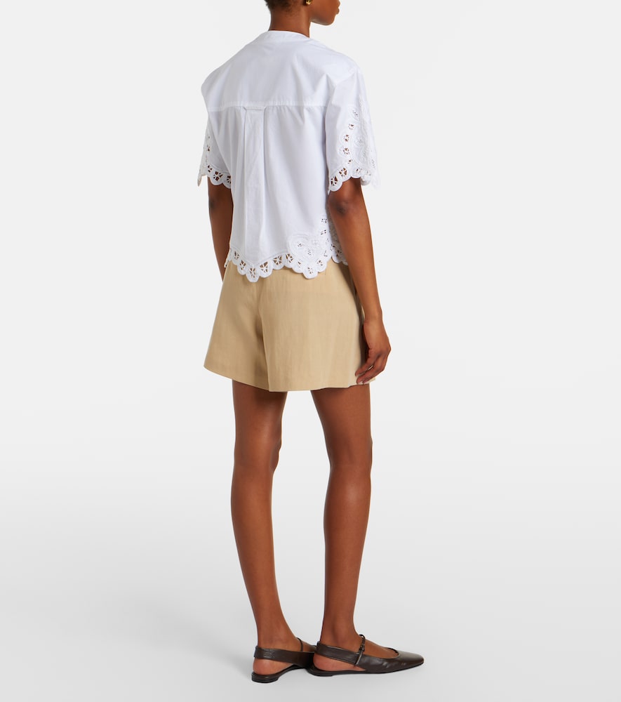  Veronica Beard Veronica Beard Gables Pleated Shorts 