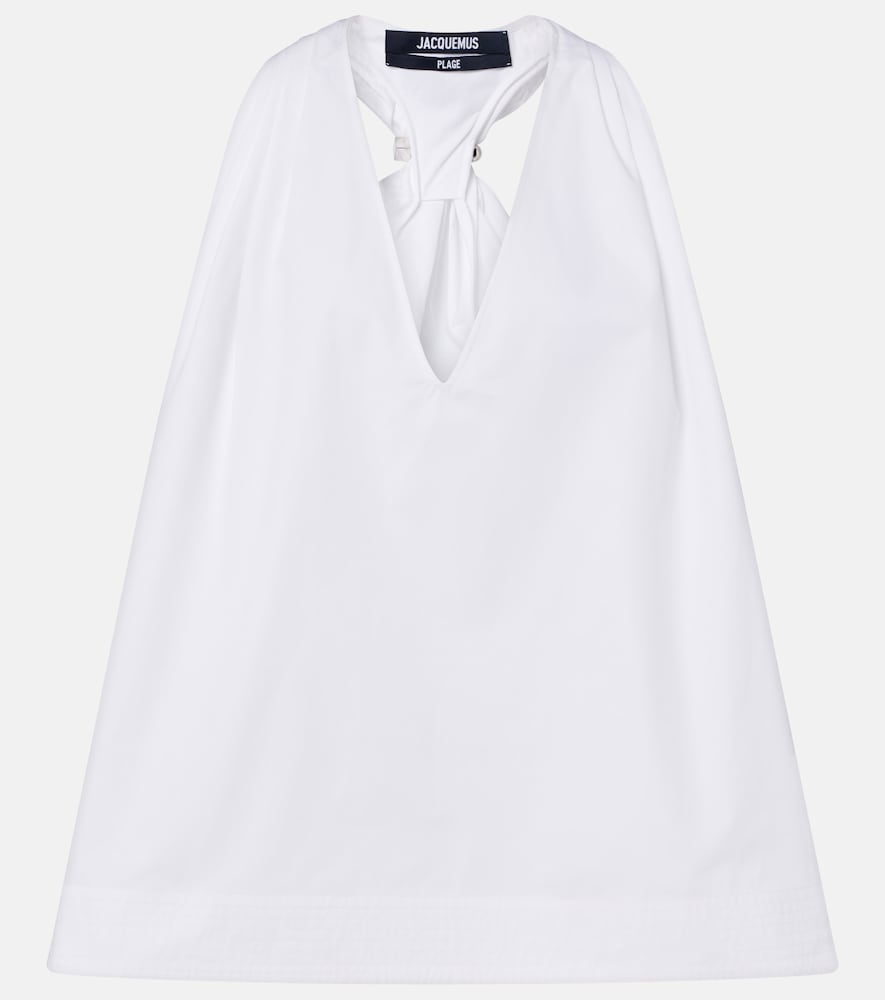Jacquemus Norma cotton poplin top | Thumbnail 2 Jacquemus Norma cotton poplin top | Thumbnail 2