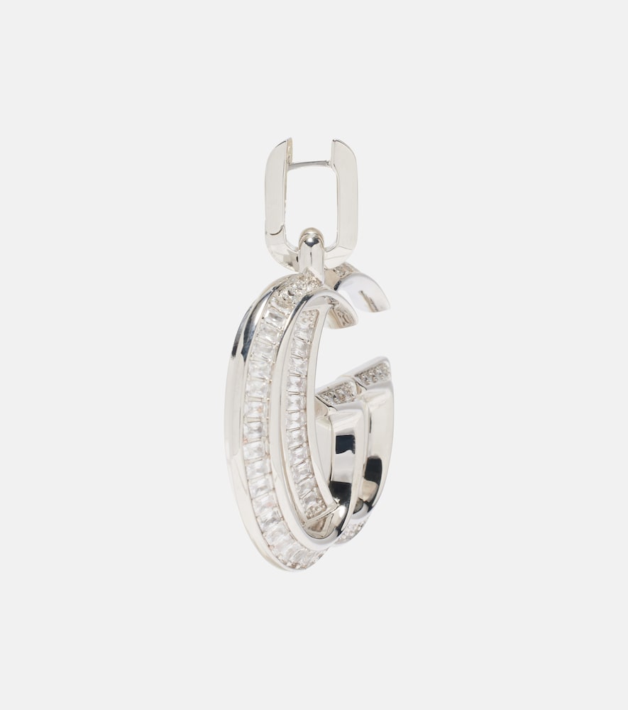 Gucci Gucci Ohrringe Gg Marmont Mit Kristallen 