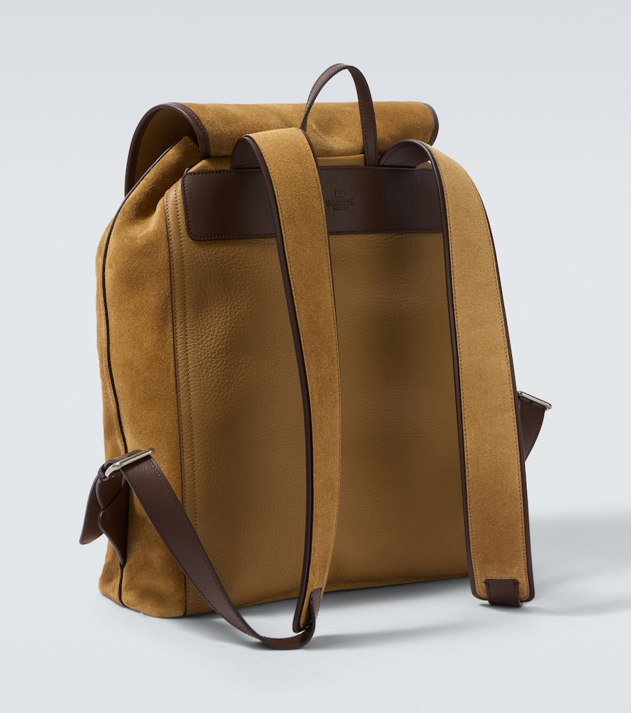  Valentino Garavani Valentino Garavani Rucksack Vlogo Aus Veloursleder 