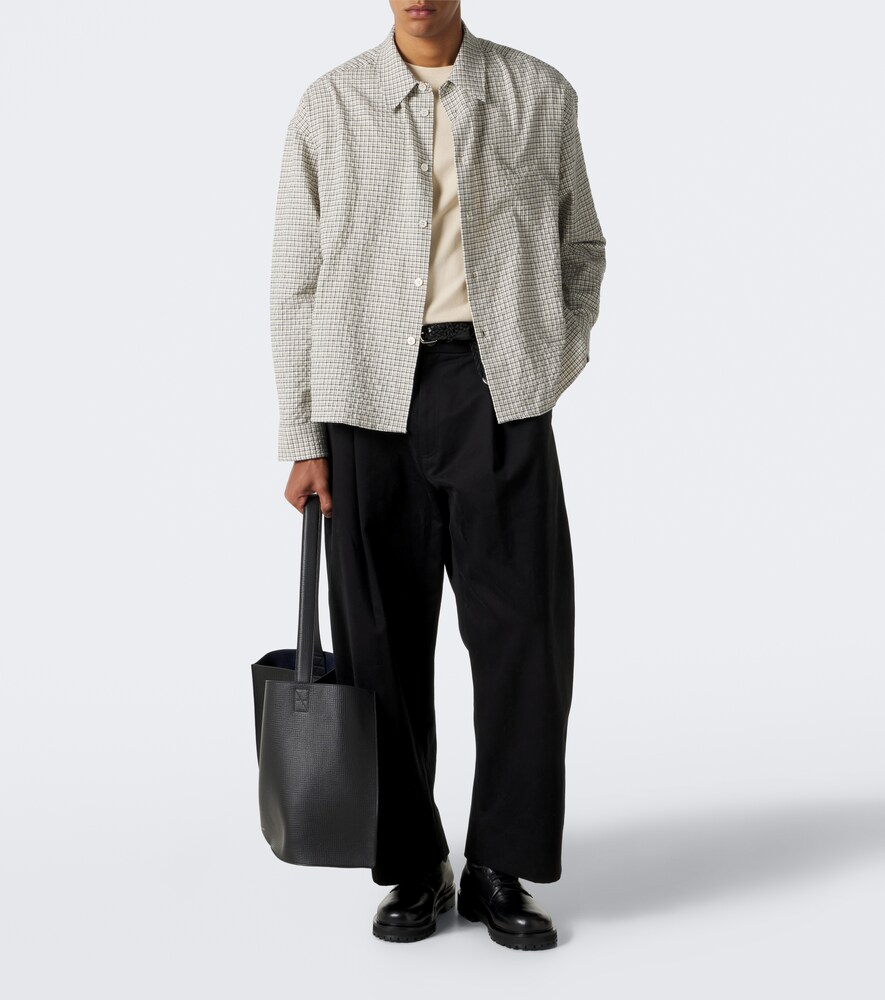 Checked Cotton Shirt