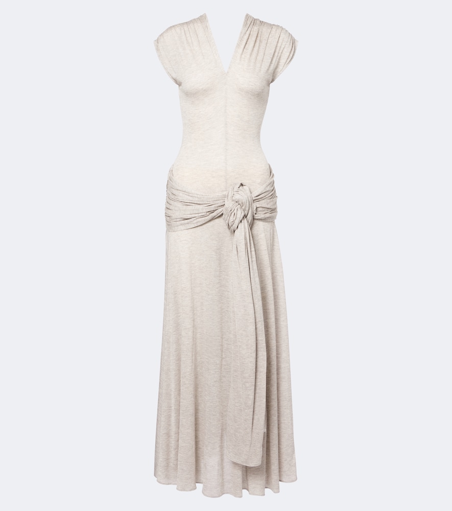 Midikleid aus Jersey