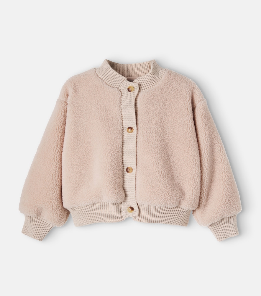 Cardigan Karai aus Teddyfleece